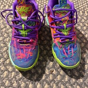 Lamelo Puma Kids Sneakers - Purple, Blue, Green